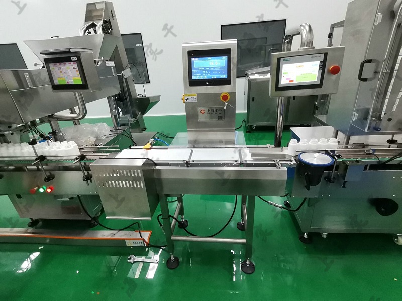 checkweigher for missing tablets in bottles