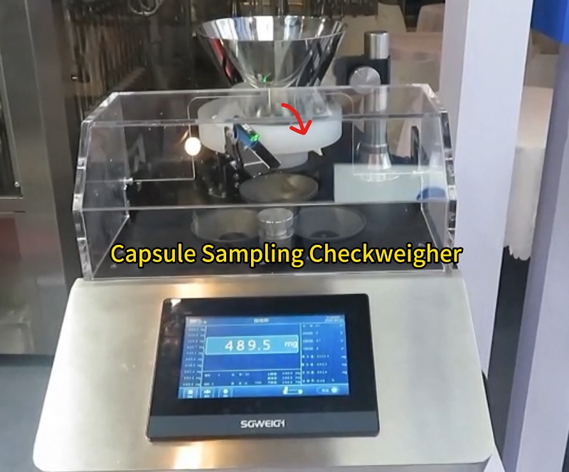 High-precision tablet checkweigher