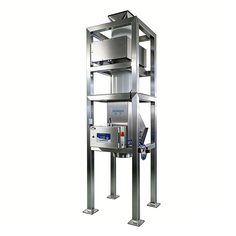 Vertical powder metal detector