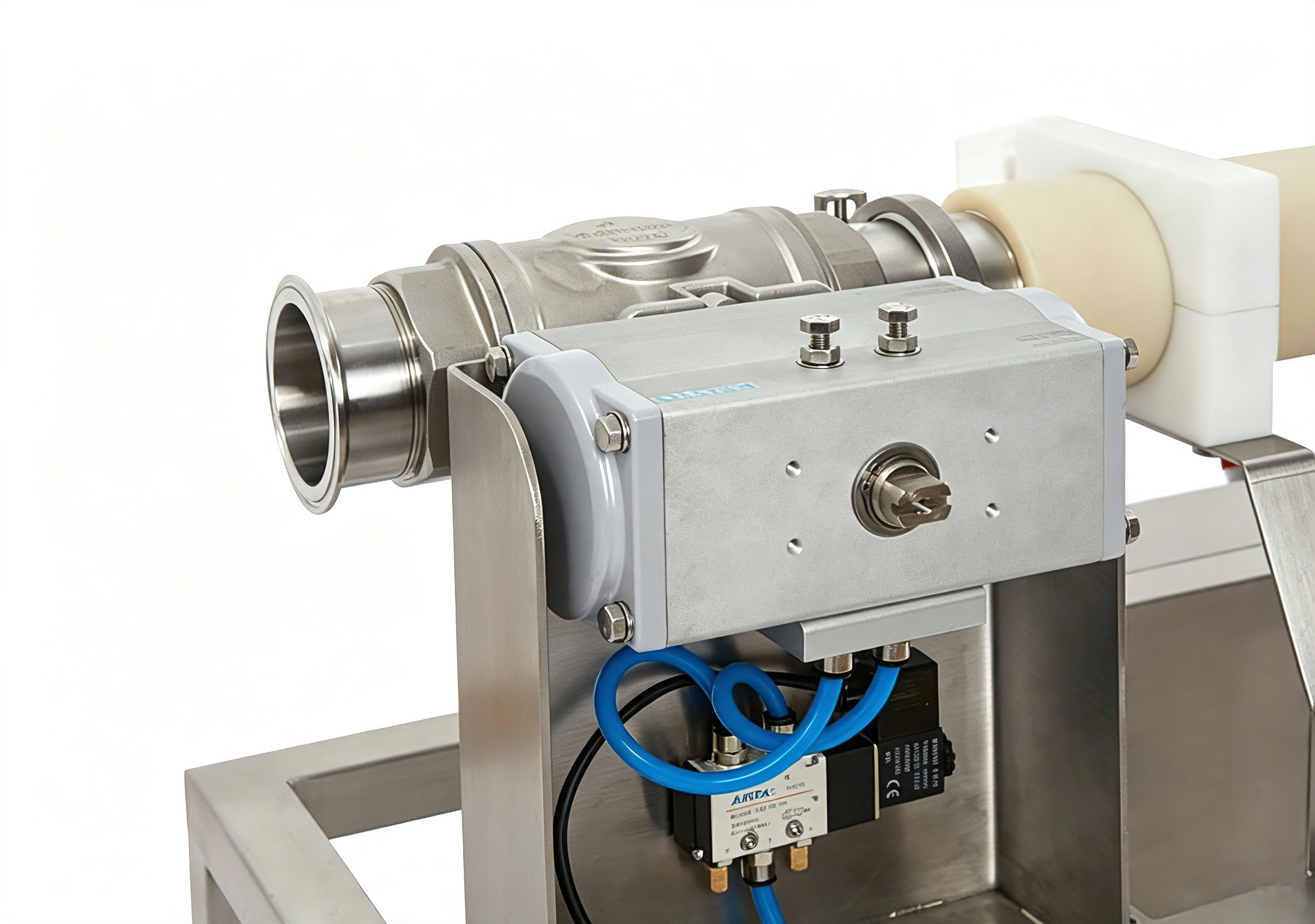 In-line pipe metal detector