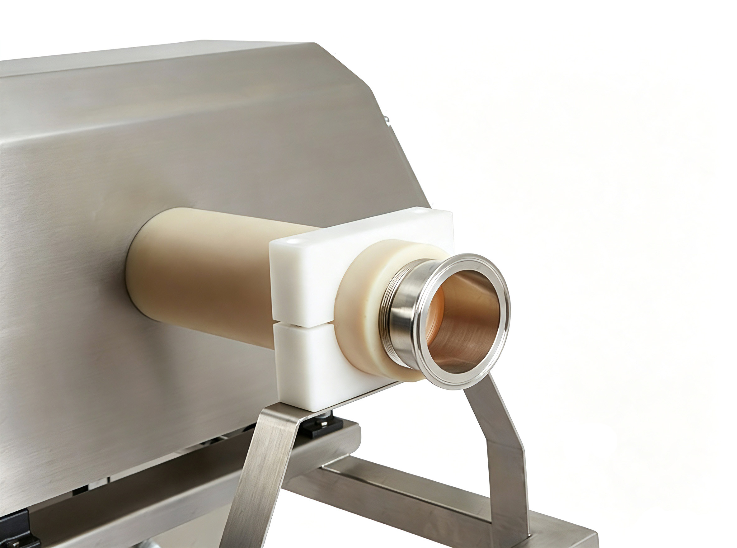 In-line pipe metal detector