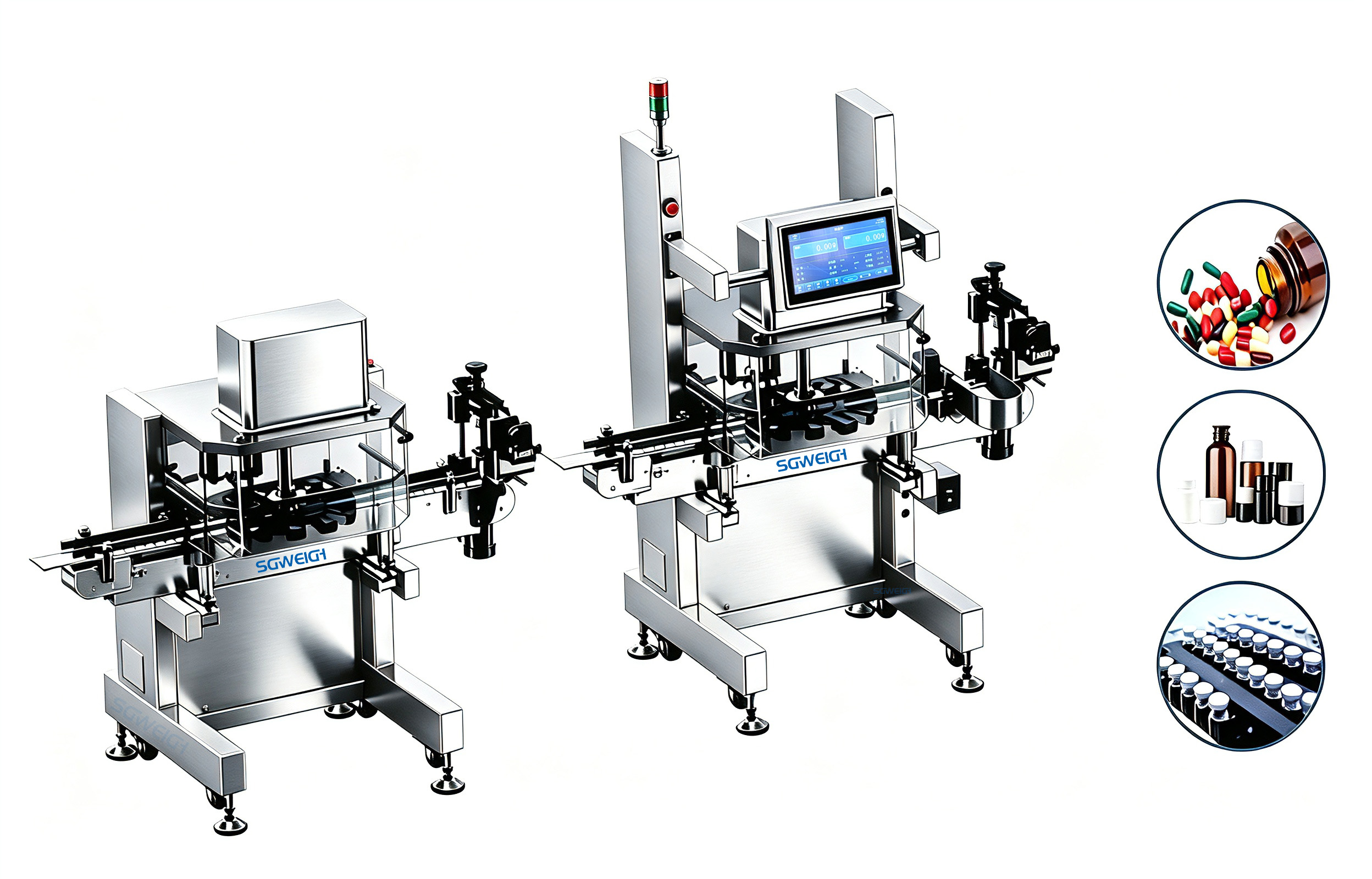 Dual Checkweigher Net Weight Inspection System